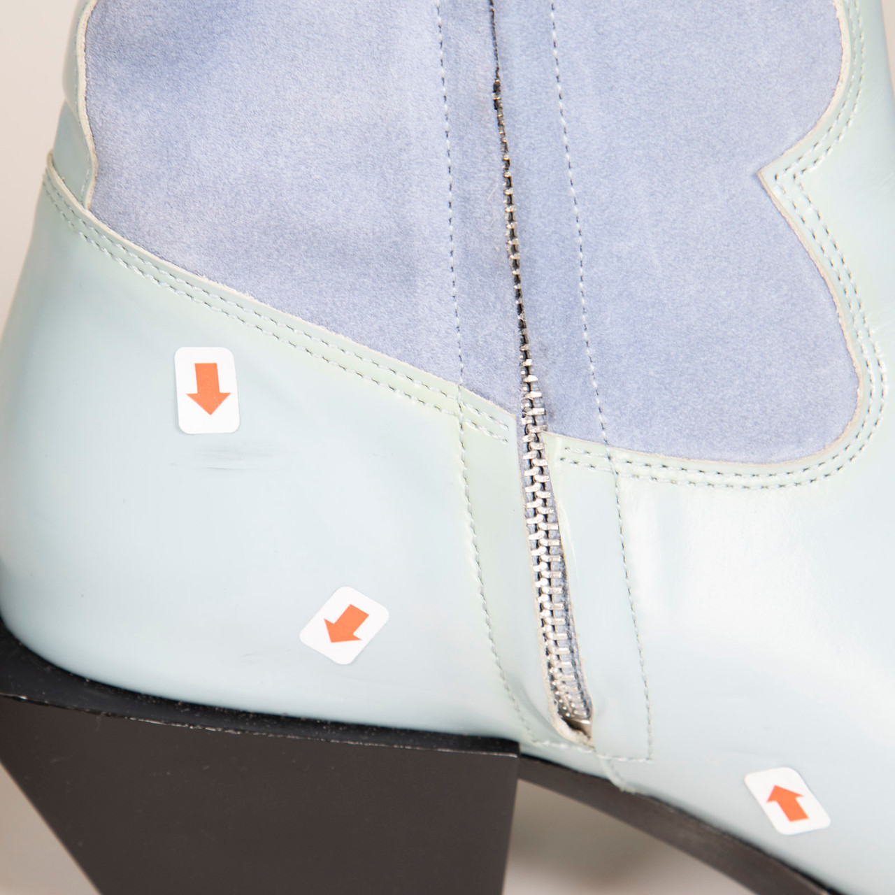 EYTYS Blue Leather Cowboy Luciano Boots