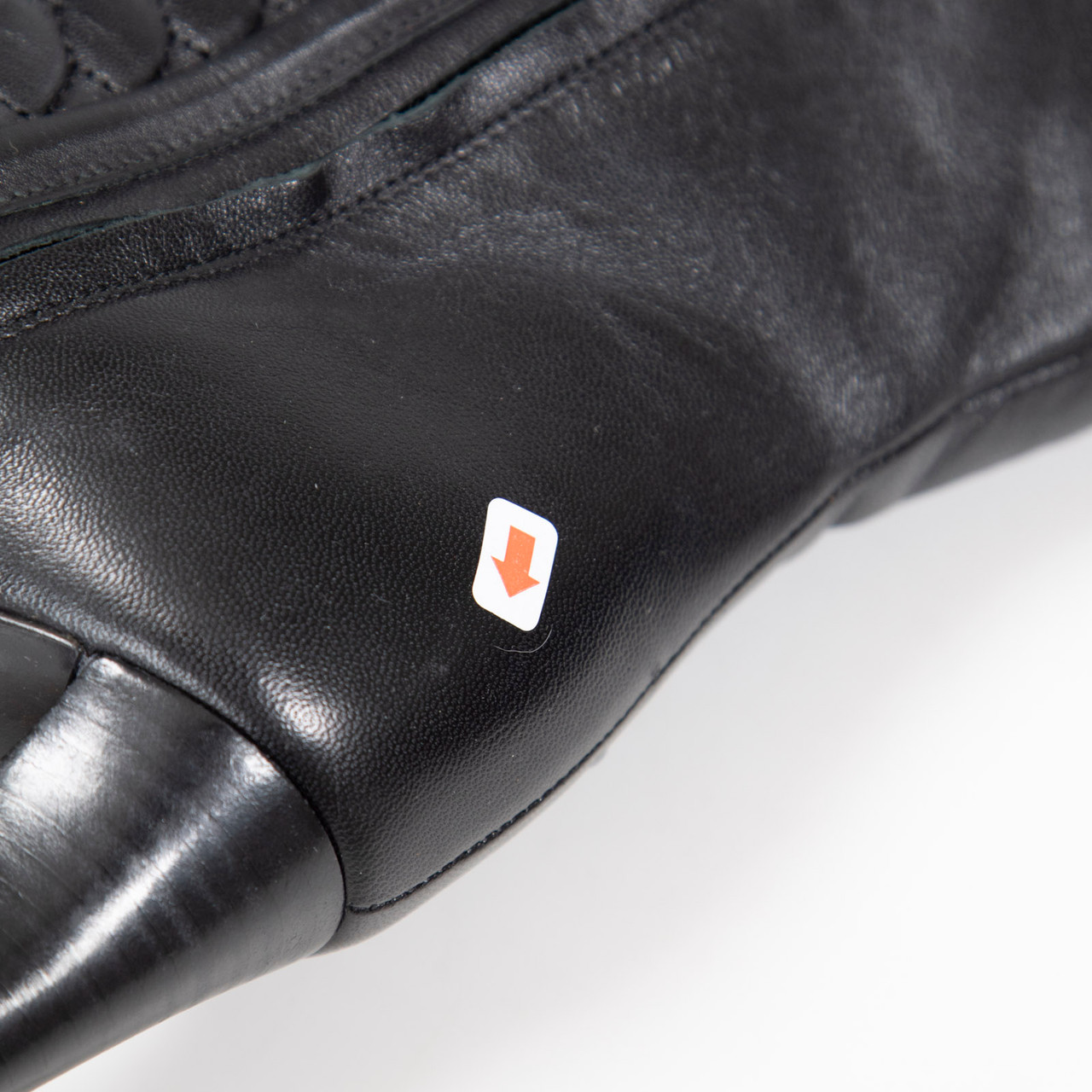 Roberto Cavalli Black Leather Python Quilted Boots