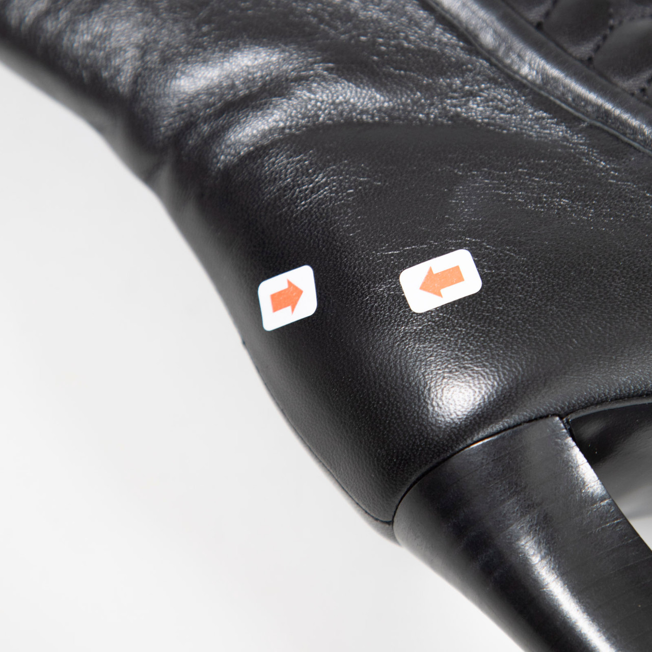 Roberto Cavalli Black Leather Python Quilted Boots