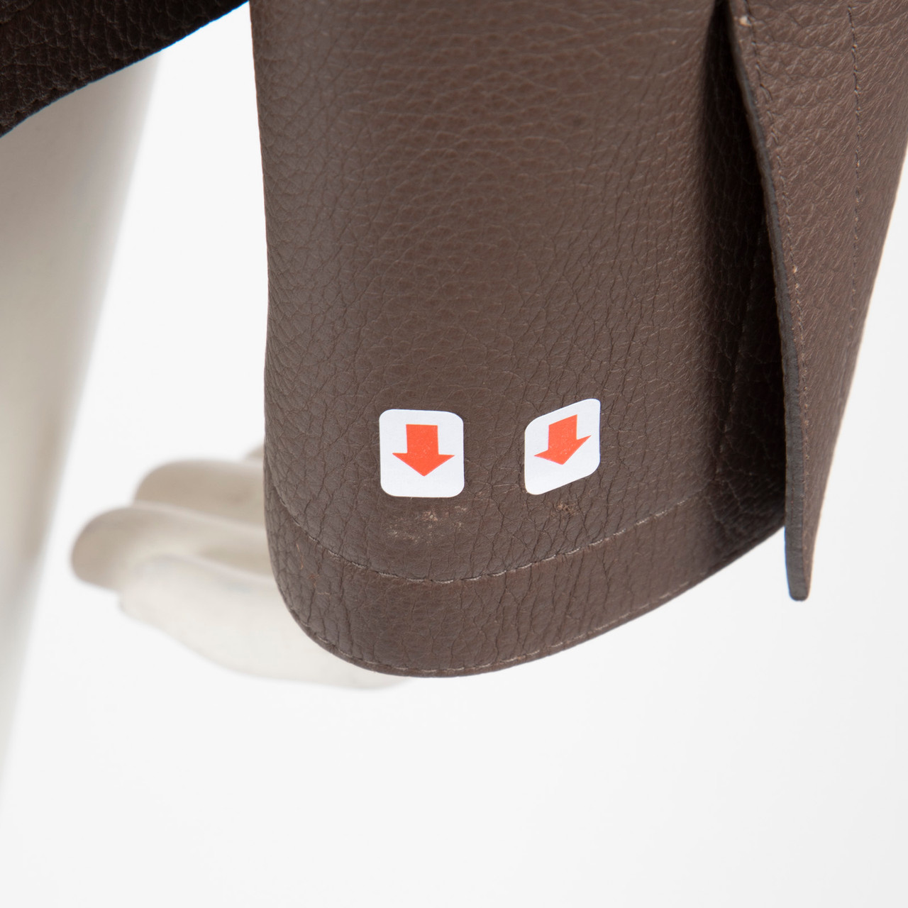 Loro Piana Brown Deer Leather Belted Blazer