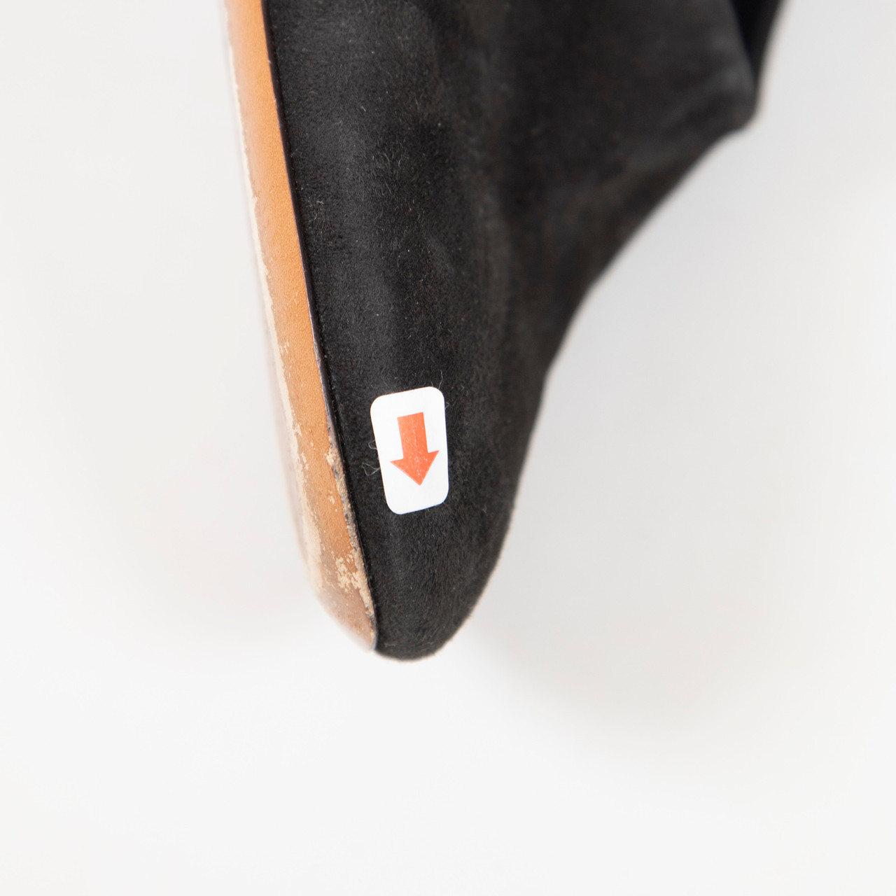 Céline Black Suede High Neck Pumps