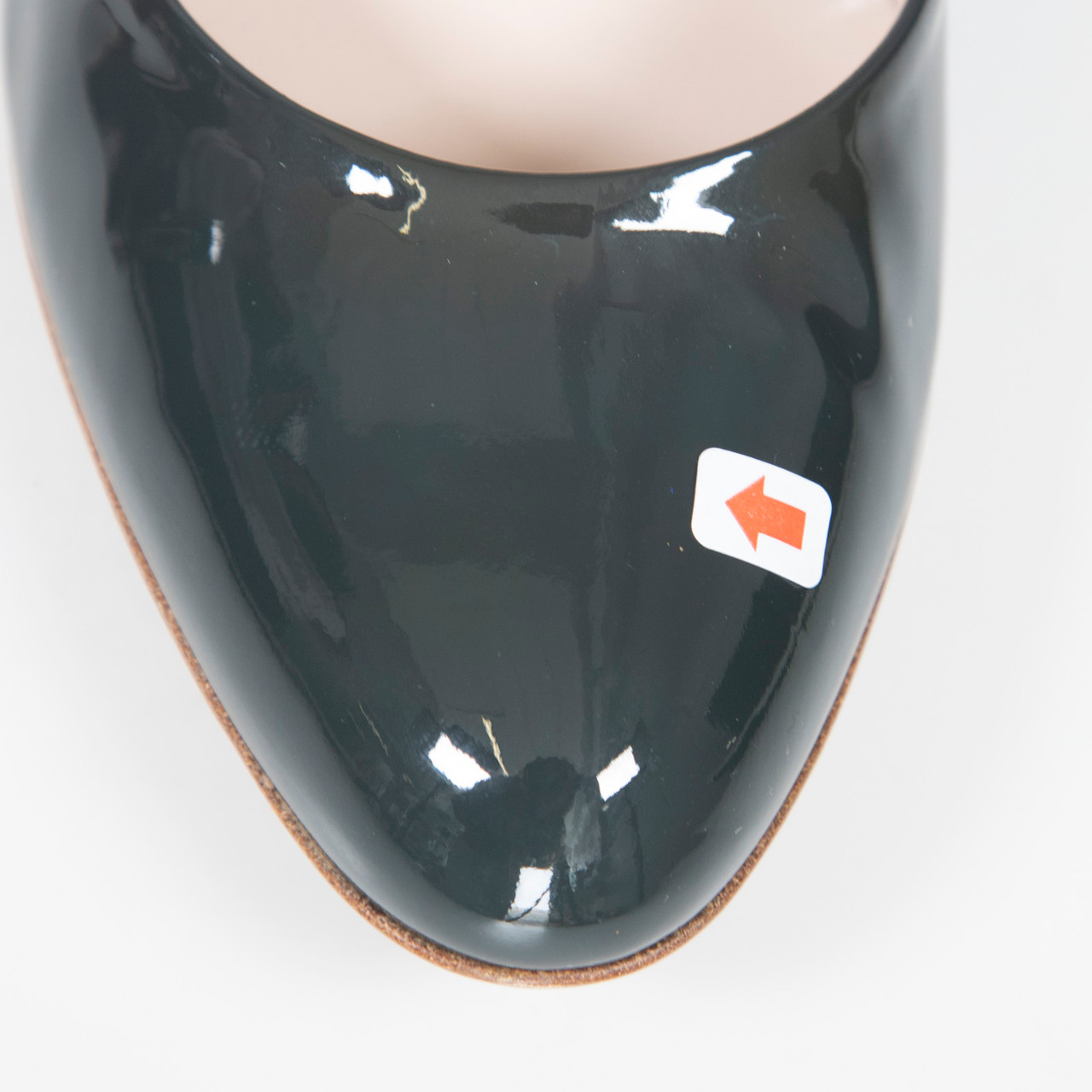 Salvatore Ferragamo Patent Leather Grey Pumps