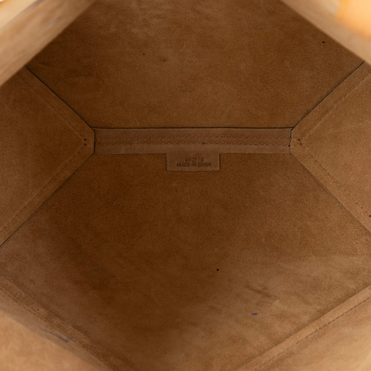 Loewe Black & Tan Puzzle Fold Tote Bag