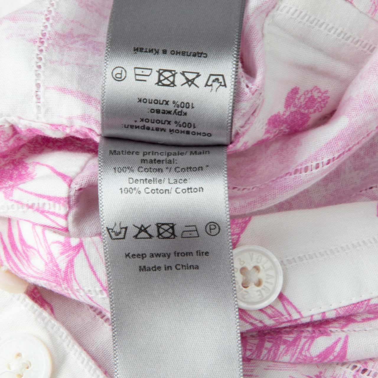 Zadig & Voltaire Pink Cookis Toile De Jouy Jumpsuit