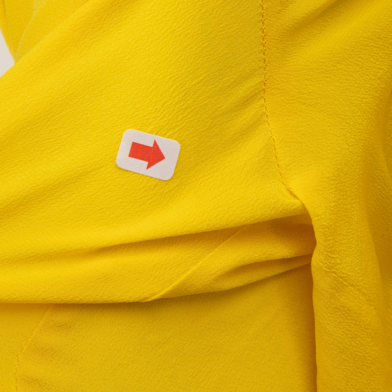 Stella McCartney Yellow Long Sleeves Silk Blouse