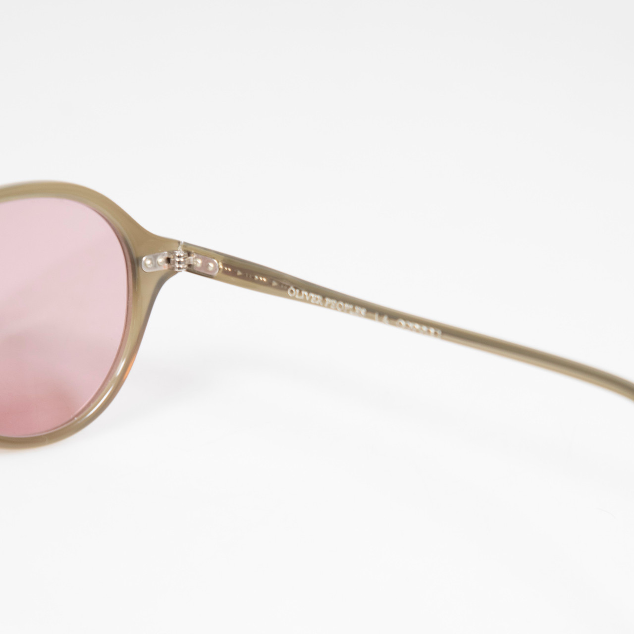 Oliver Peoples Khaki Aviator Emet Sunglasses