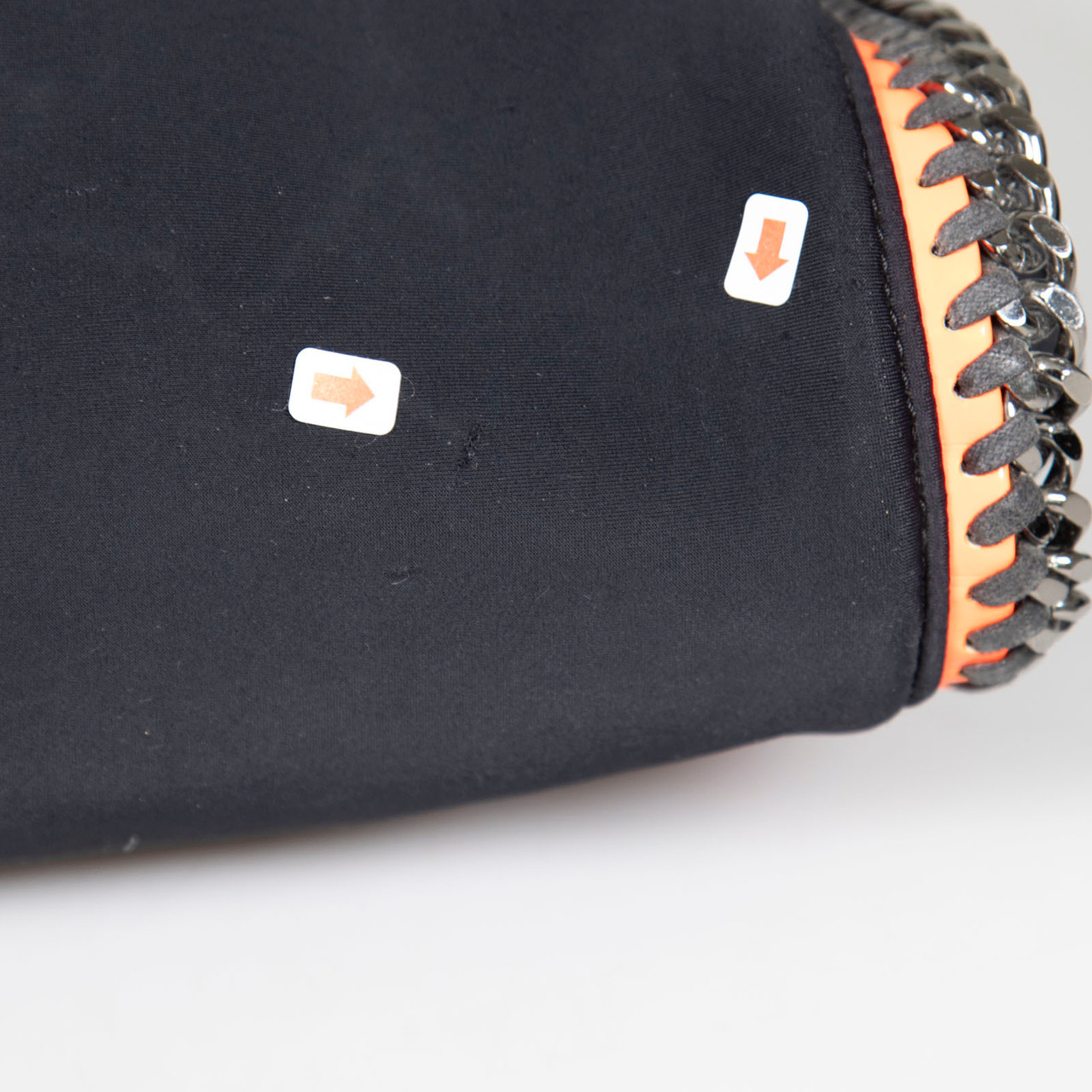 Stella McCartney Black Neoprene Falabella Tote