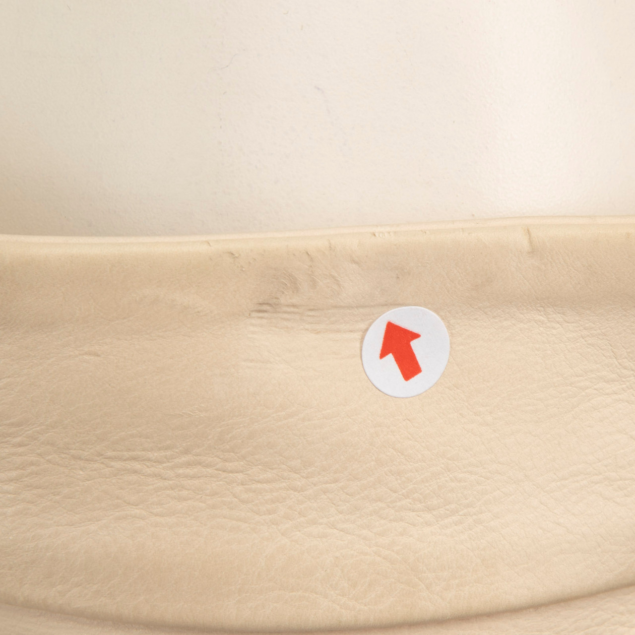 Acne Studios SS13 Ecru Leather Verena Trousers