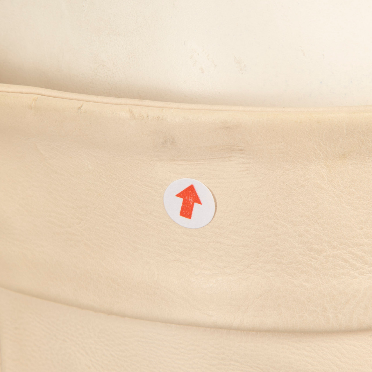 Acne Studios SS13 Ecru Leather Verena Trousers