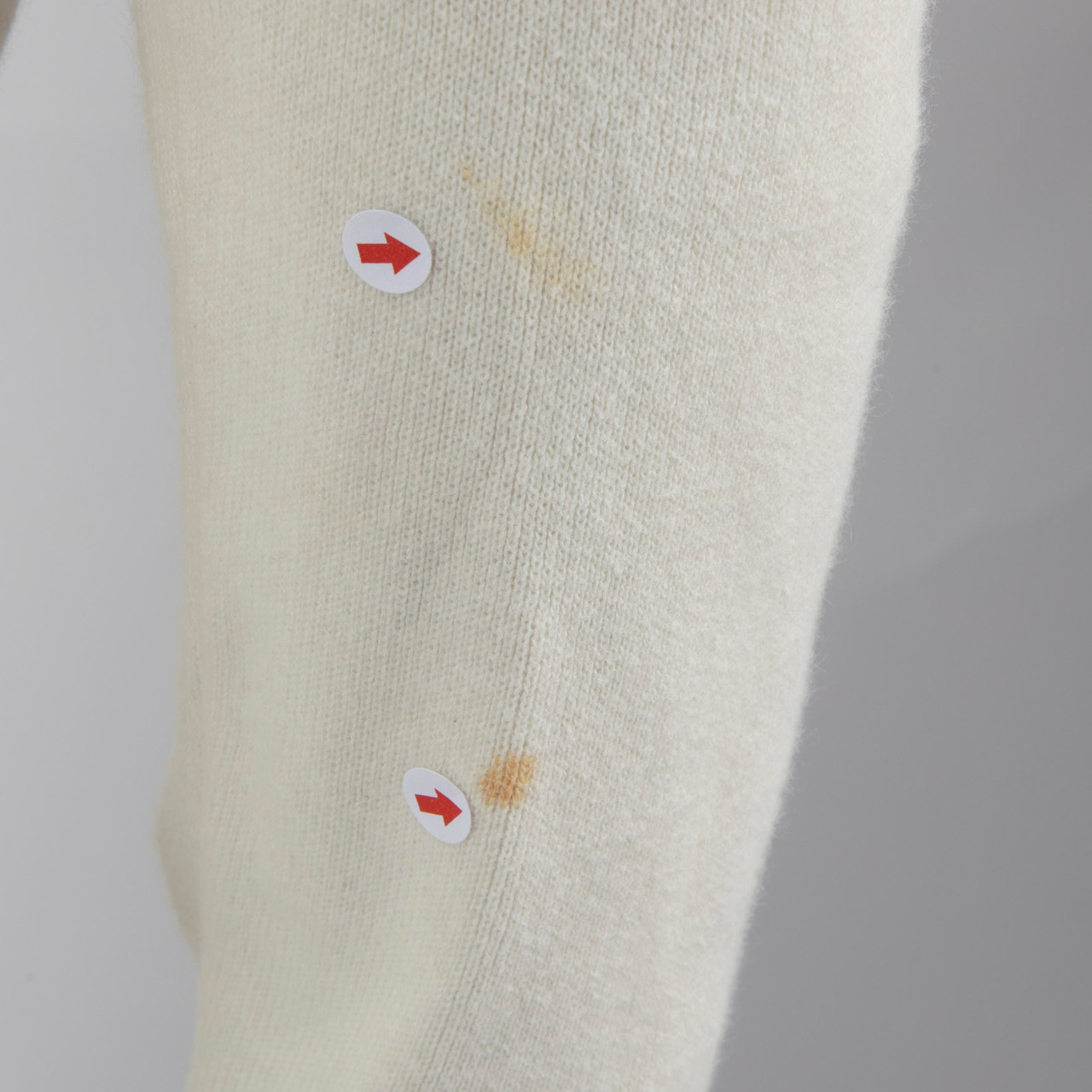 Gucci White Bee Embroidered Cardigan