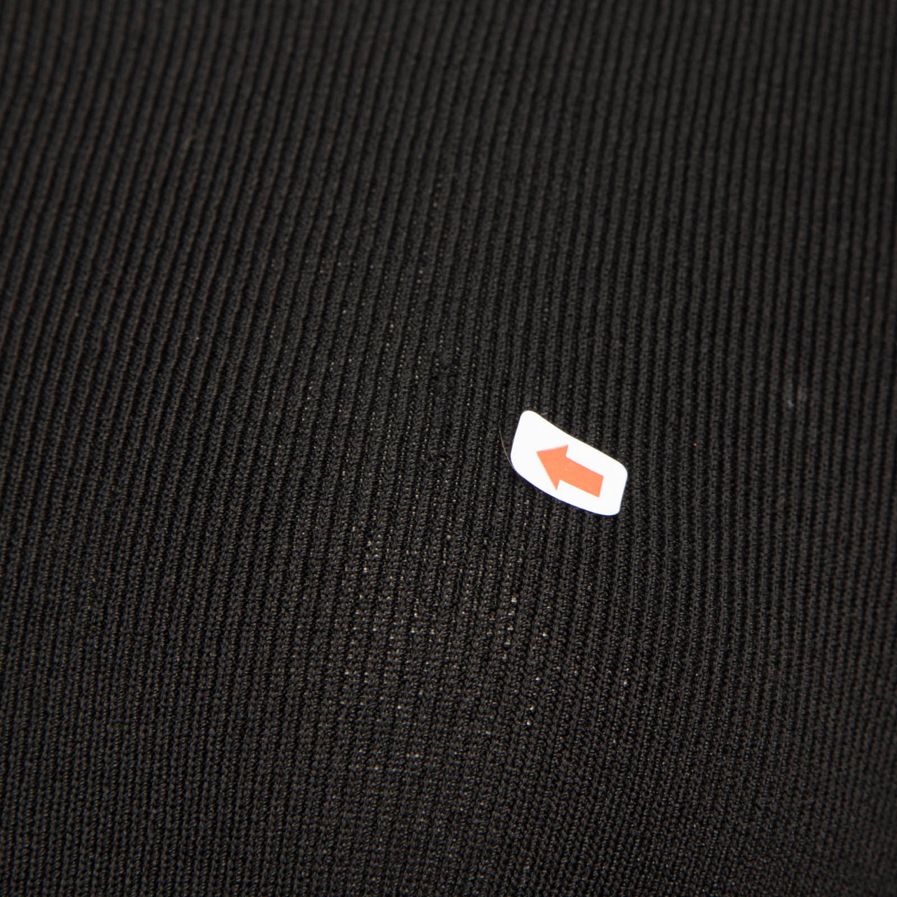 Maje Black Knit Ruffle Sleeves Jumper