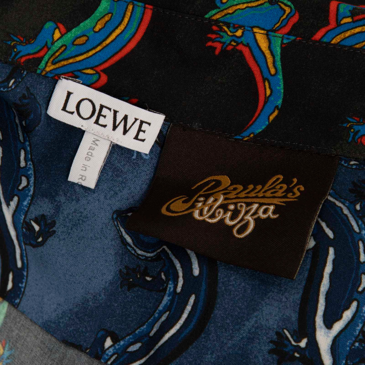 Loewe Loewe x Paula's Ibiza Lizard Print Shirt