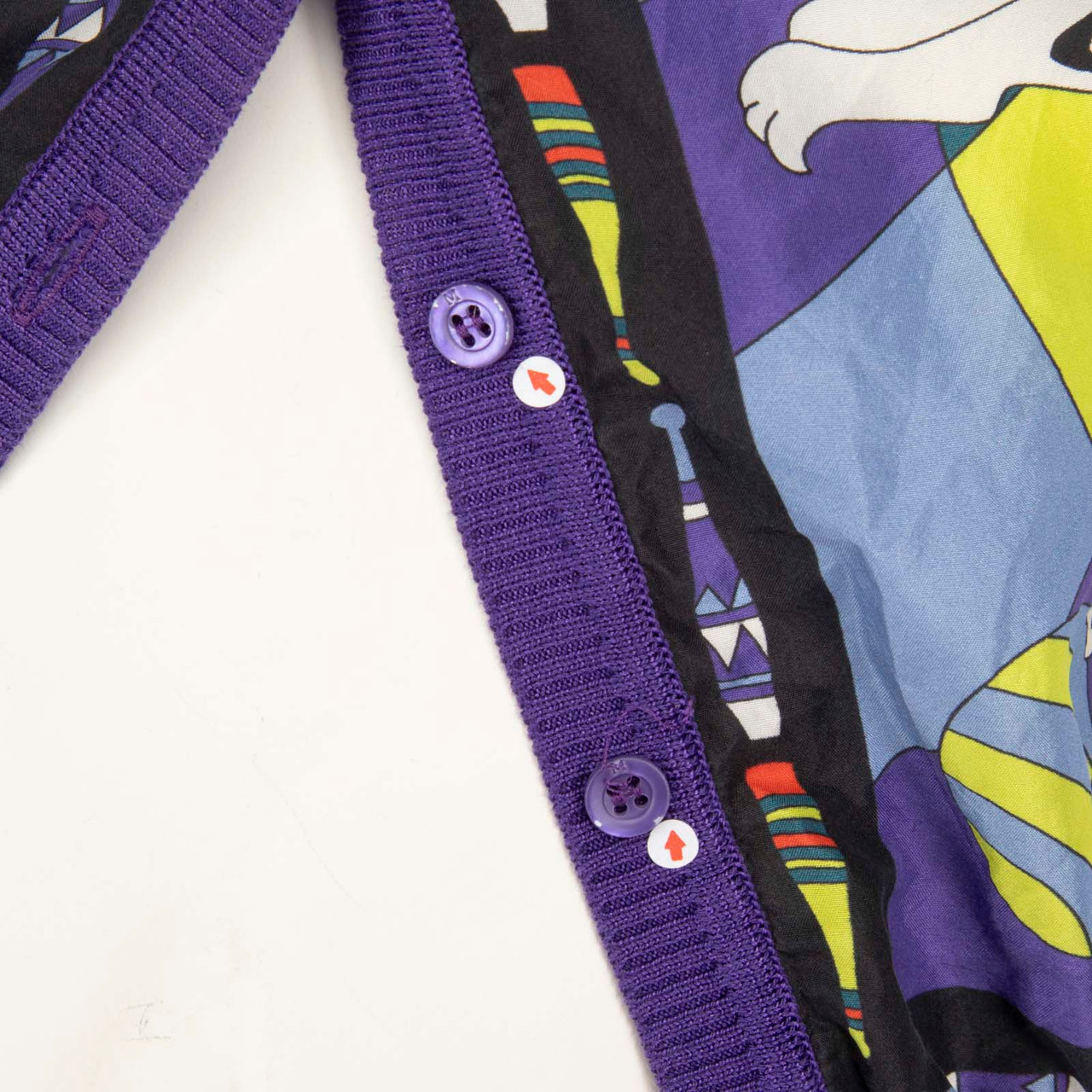 Missoni Purple Circus Print Cardigan