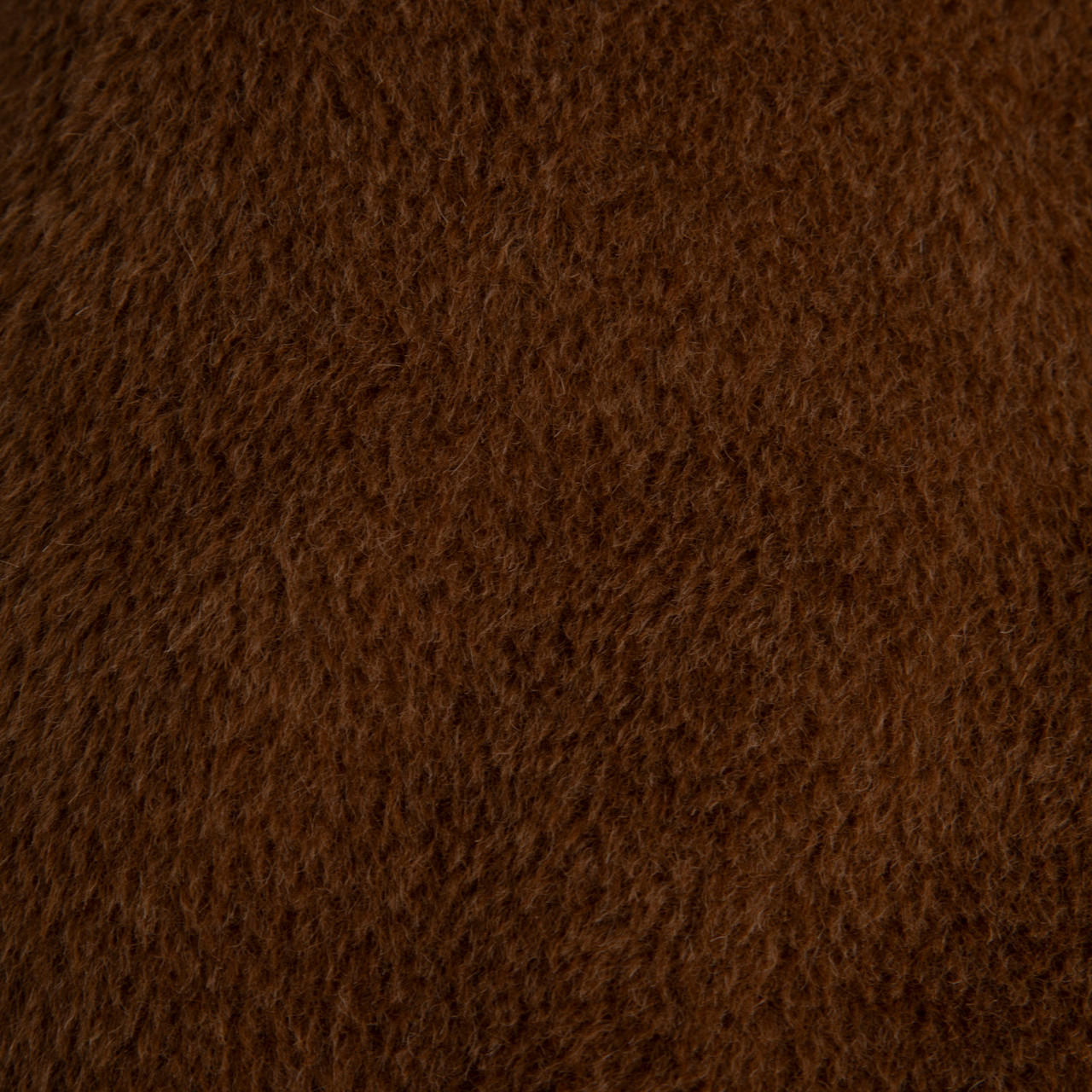 Max Mara Brown Alpaca Wool Teddy Coat