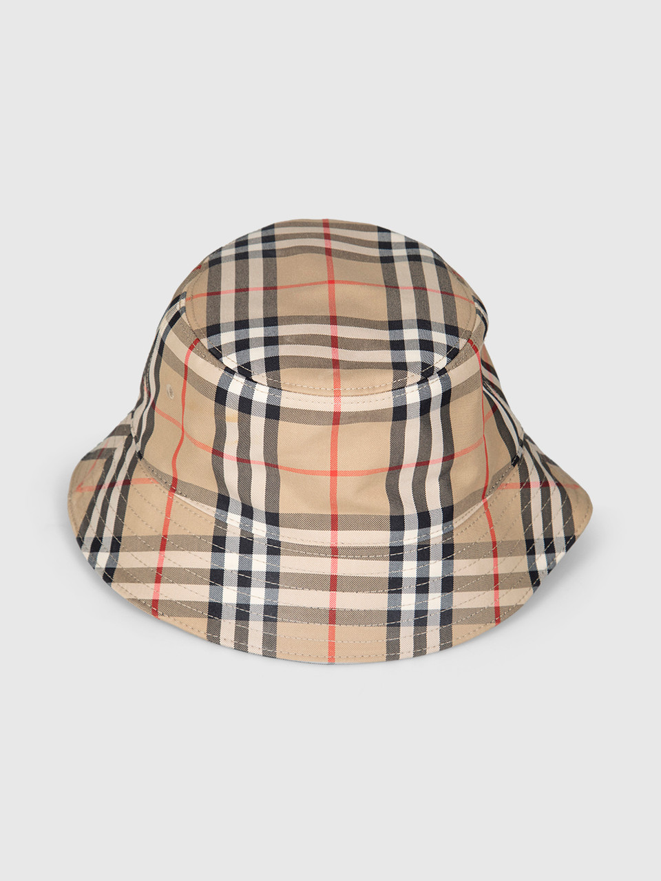 Burberry Beige Nova Check Bucket Hat