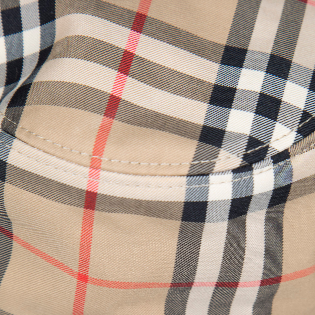 Burberry Beige Nova Check Bucket Hat