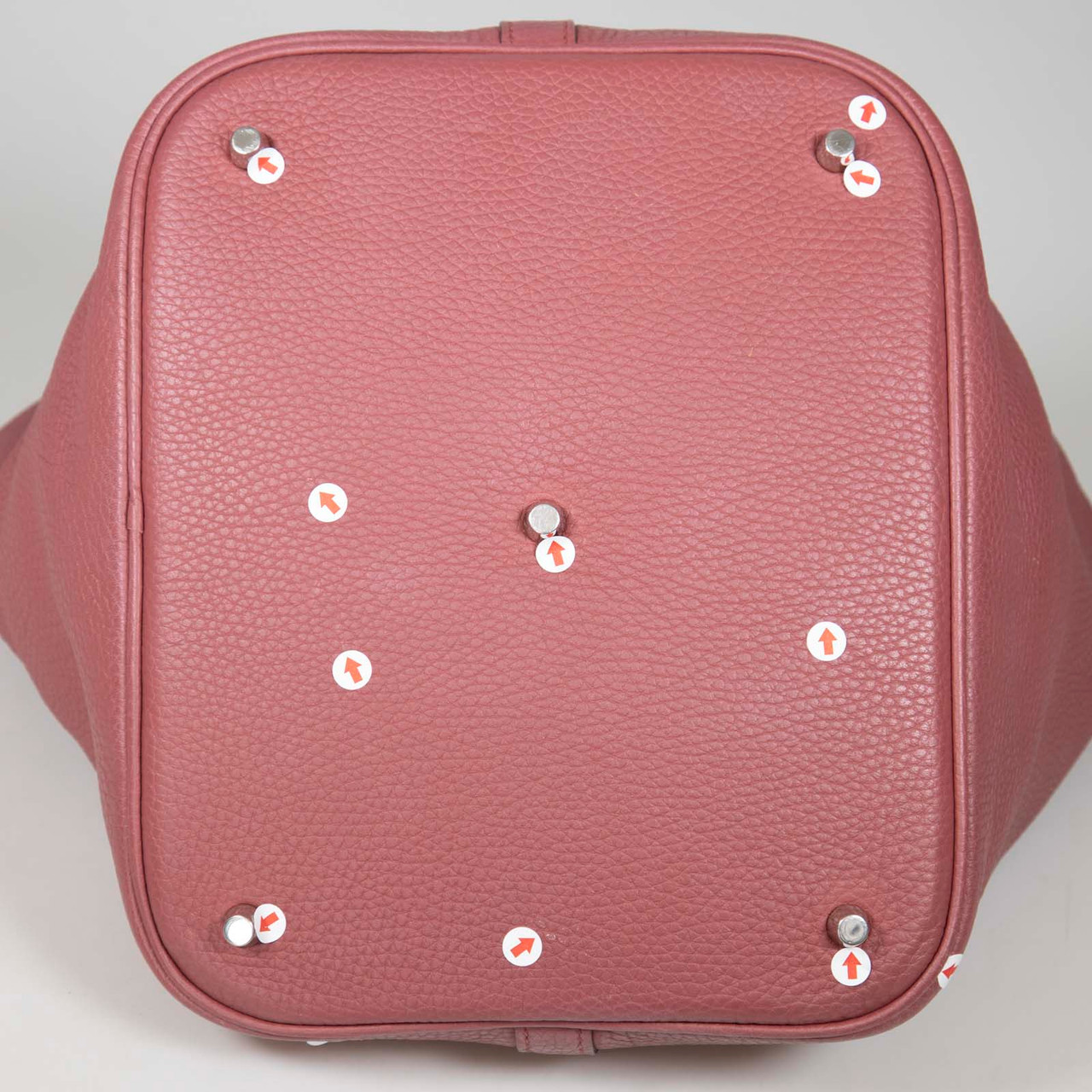 Hermès 2011 Rouge Clemence Picotin Lock 26 Handbag