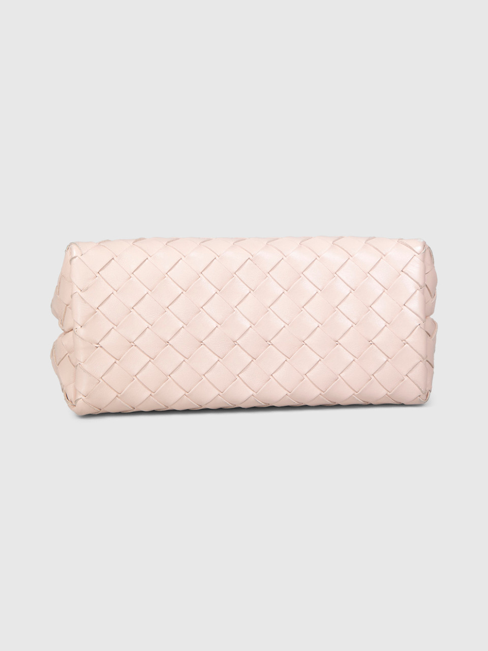Bottega Veneta Pink Intrecciato Andiamo Small Bag