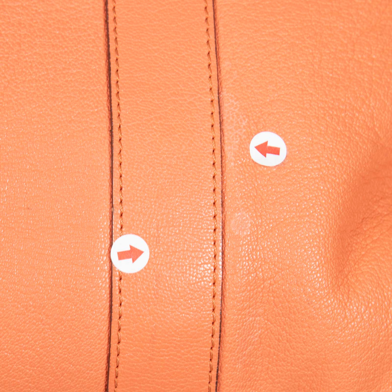 Mulberry Orange Leather Bayswater Bag