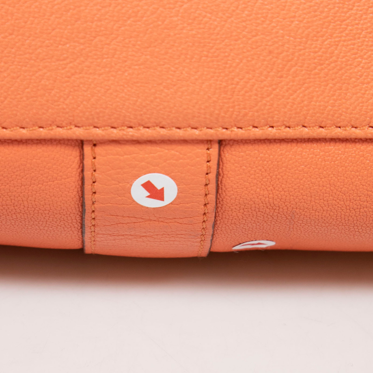Mulberry Orange Leather Bayswater Bag