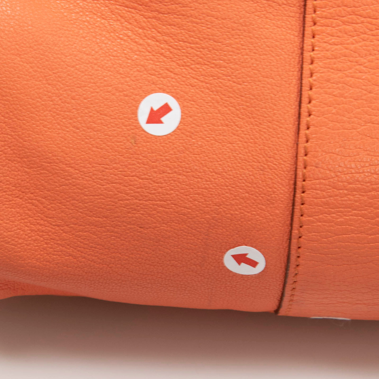 Mulberry Orange Leather Bayswater Bag