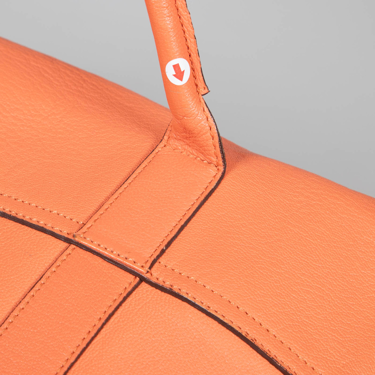 Mulberry Orange Leather Bayswater Bag
