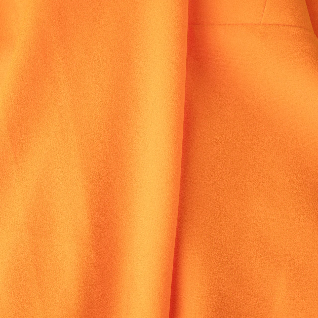 Alex Perry Orange Drape Detail Bodycon Dress