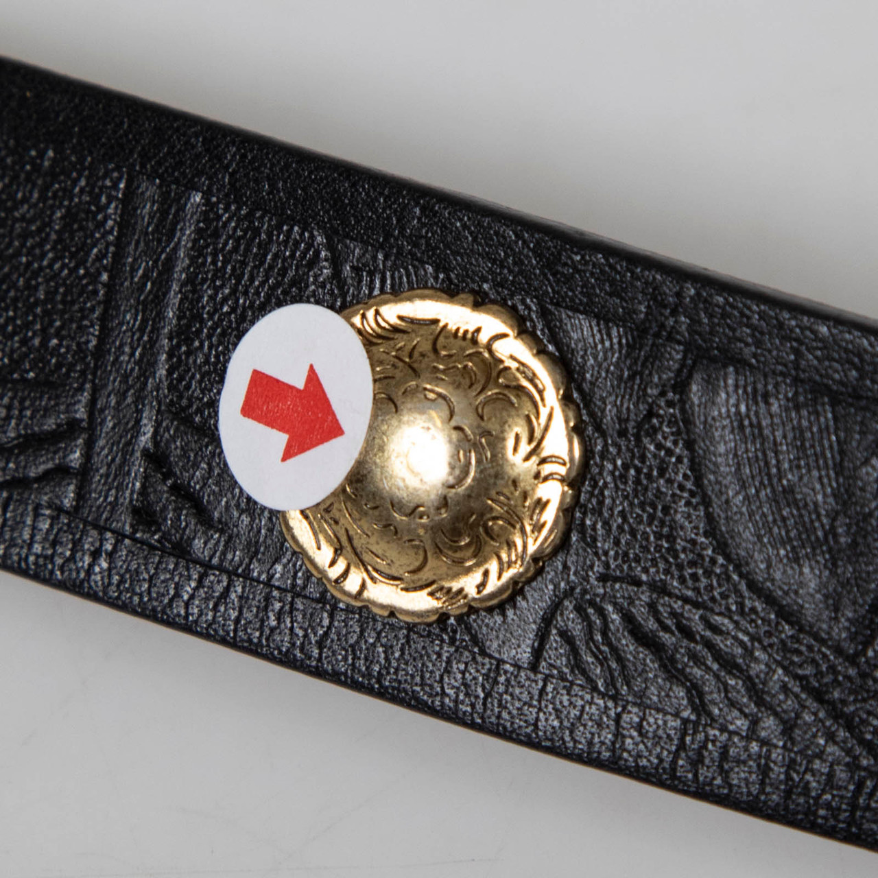 Alexander McQueen Black Leather Double Buckle Belt