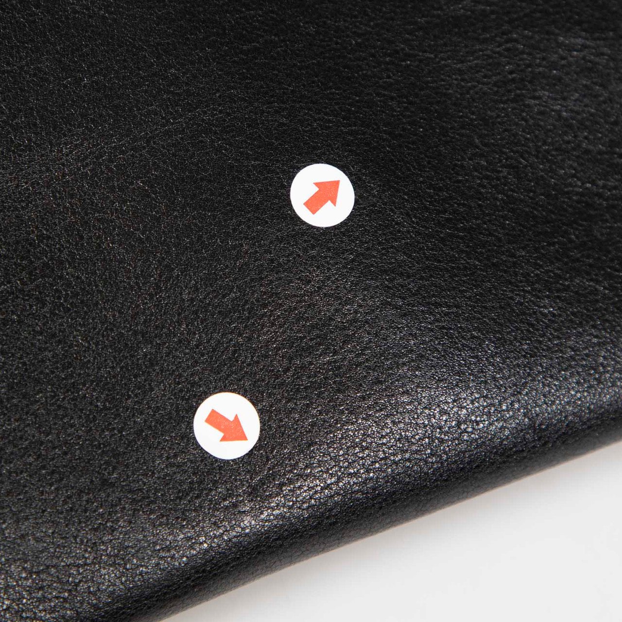 Anya Hindmarch Black Leather Shoulder Flap Bag