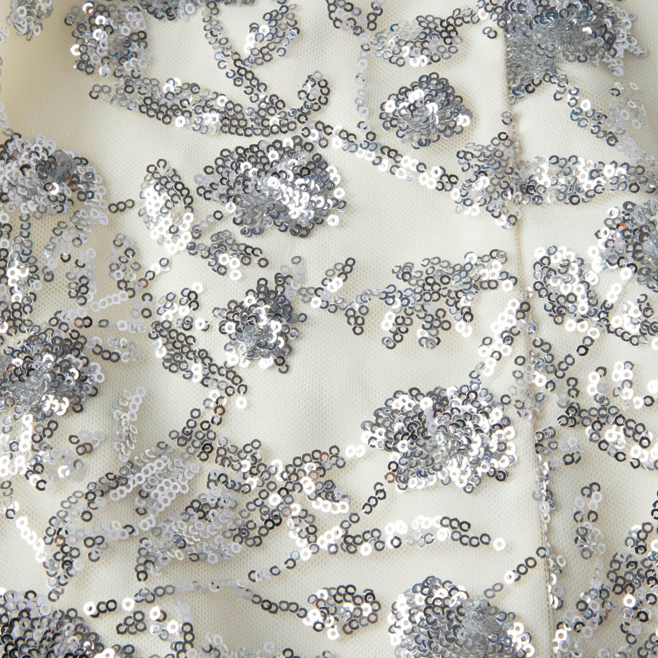 Self-Portrait Champagne Sequinned Maxi Dress