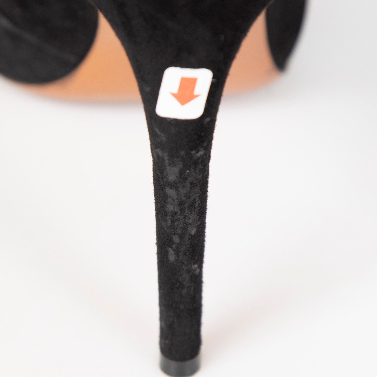 Alaïa Black Suede Pearl Heeled Boots