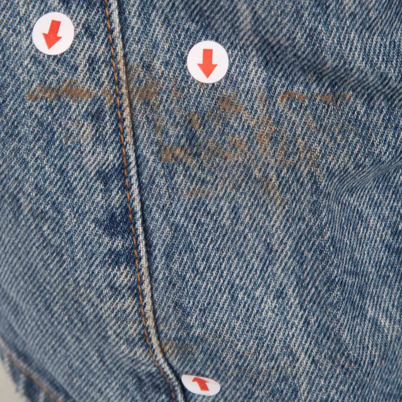 Khaite Blue Danielle Straight Leg Jeans