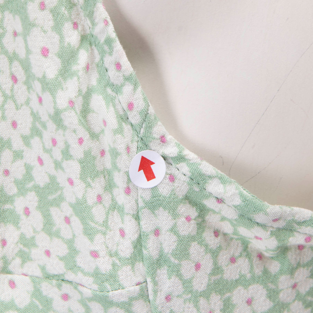 Rouje Green Floral Midi Slip Dress