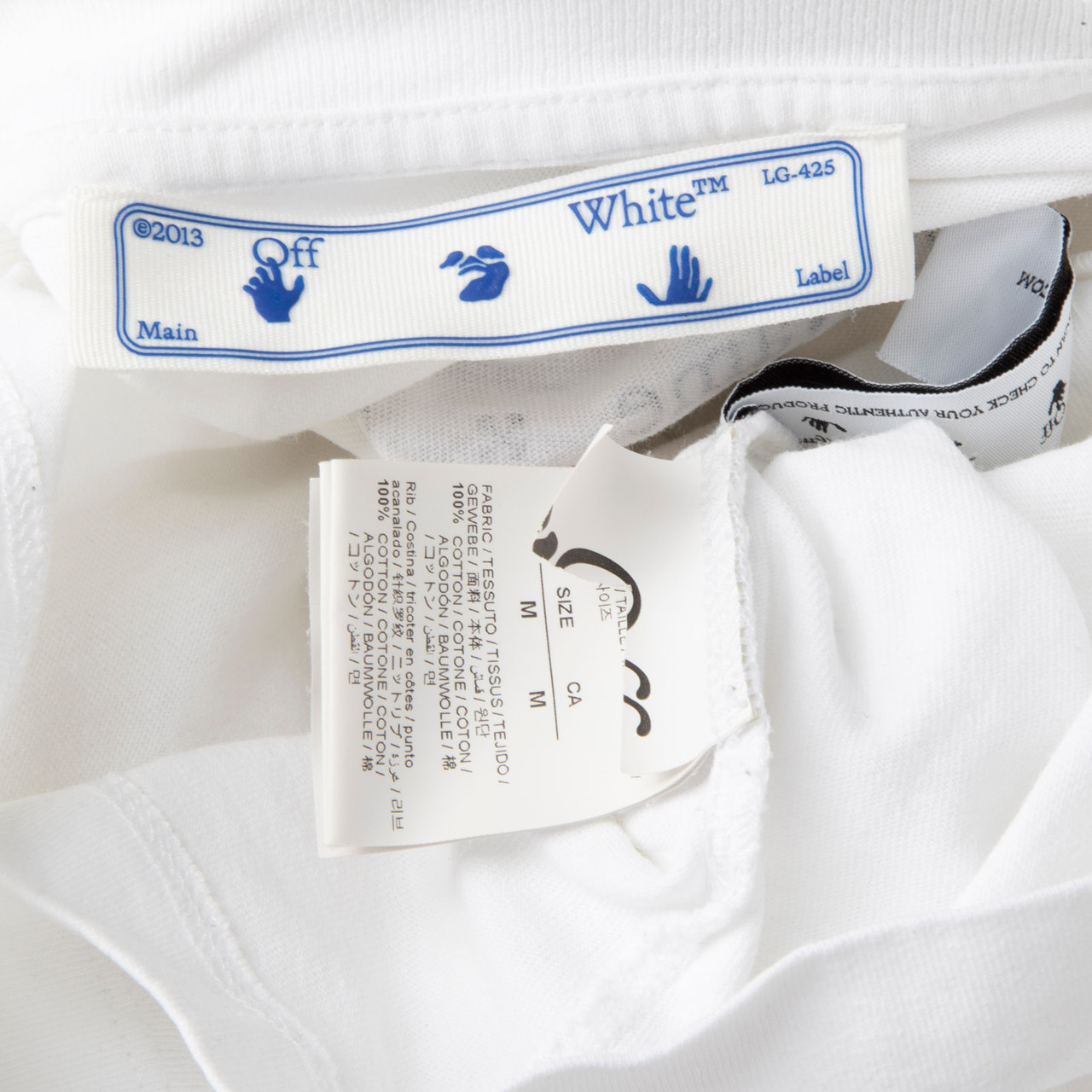 Off-White White Caravaggio The Lute Player T-Shirt