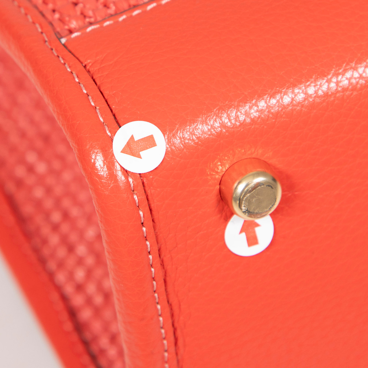 Coach Red Dempsey Tote Bag