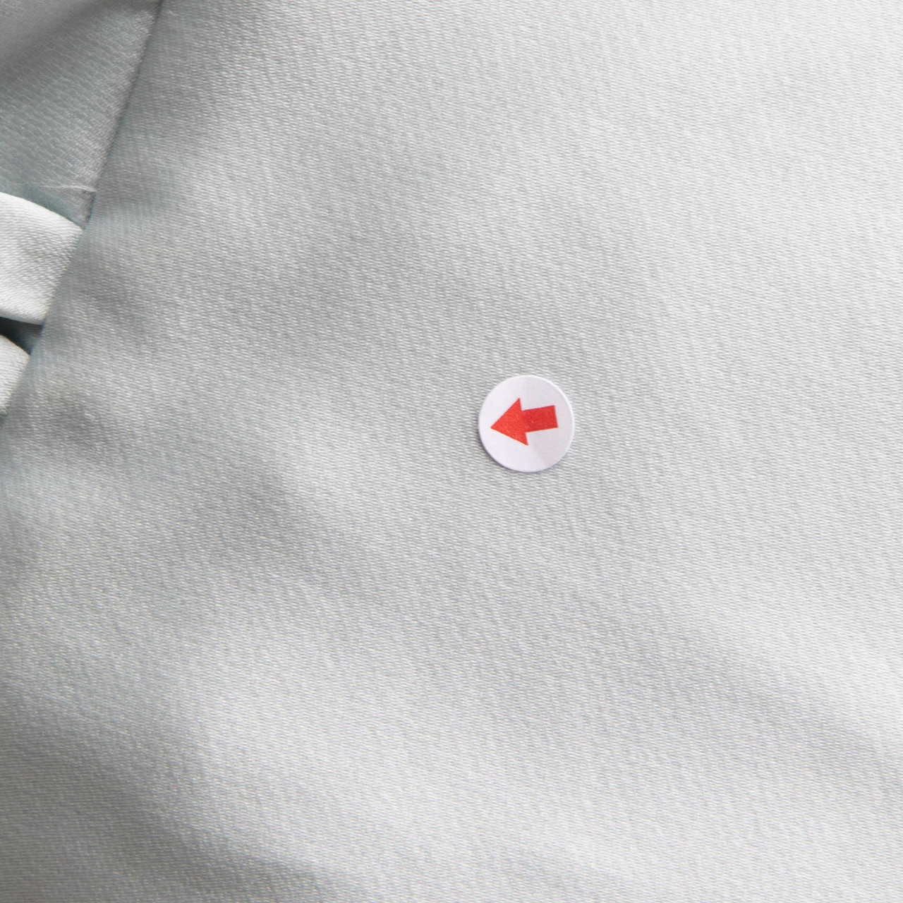 Burberry Blue Ruched Cap Sleeves Dress