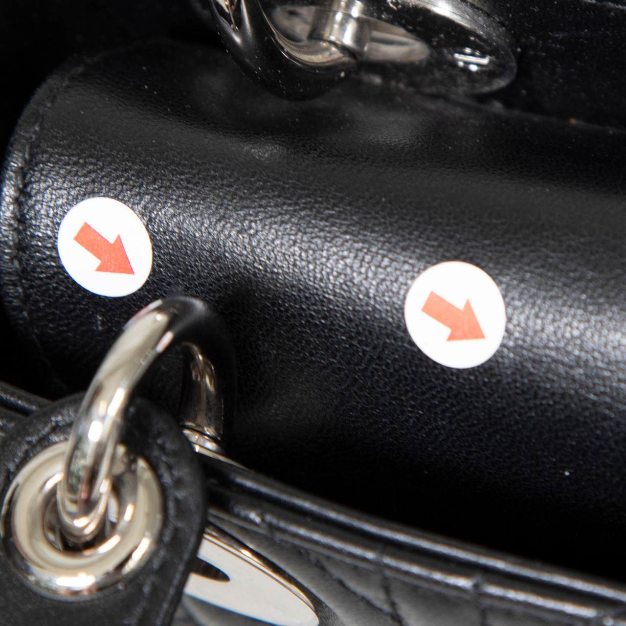 Dior 2022 Black Cannage Leather Mini Lady Dior