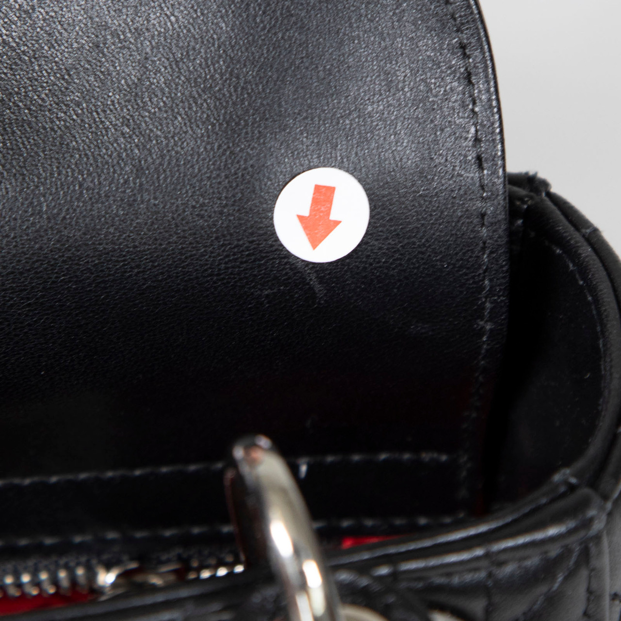 Dior 2022 Black Cannage Leather Mini Lady Dior