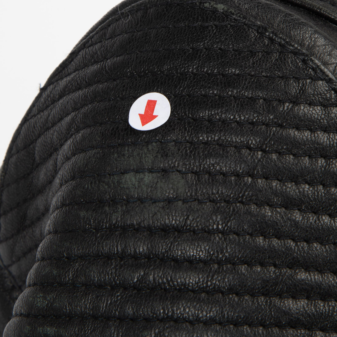 Burberry Black Leather Hardware Detail Jacket