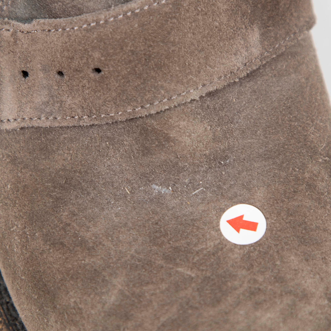 Burberry Brown Suede Ankle Buckled Boots