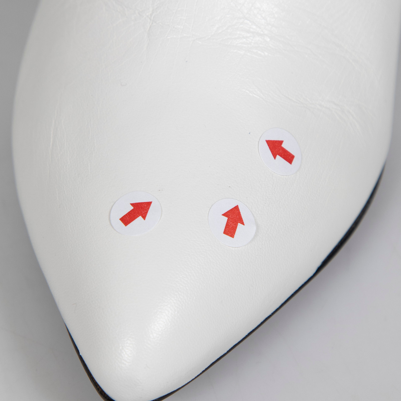 Céline White Leather Ankle Boots