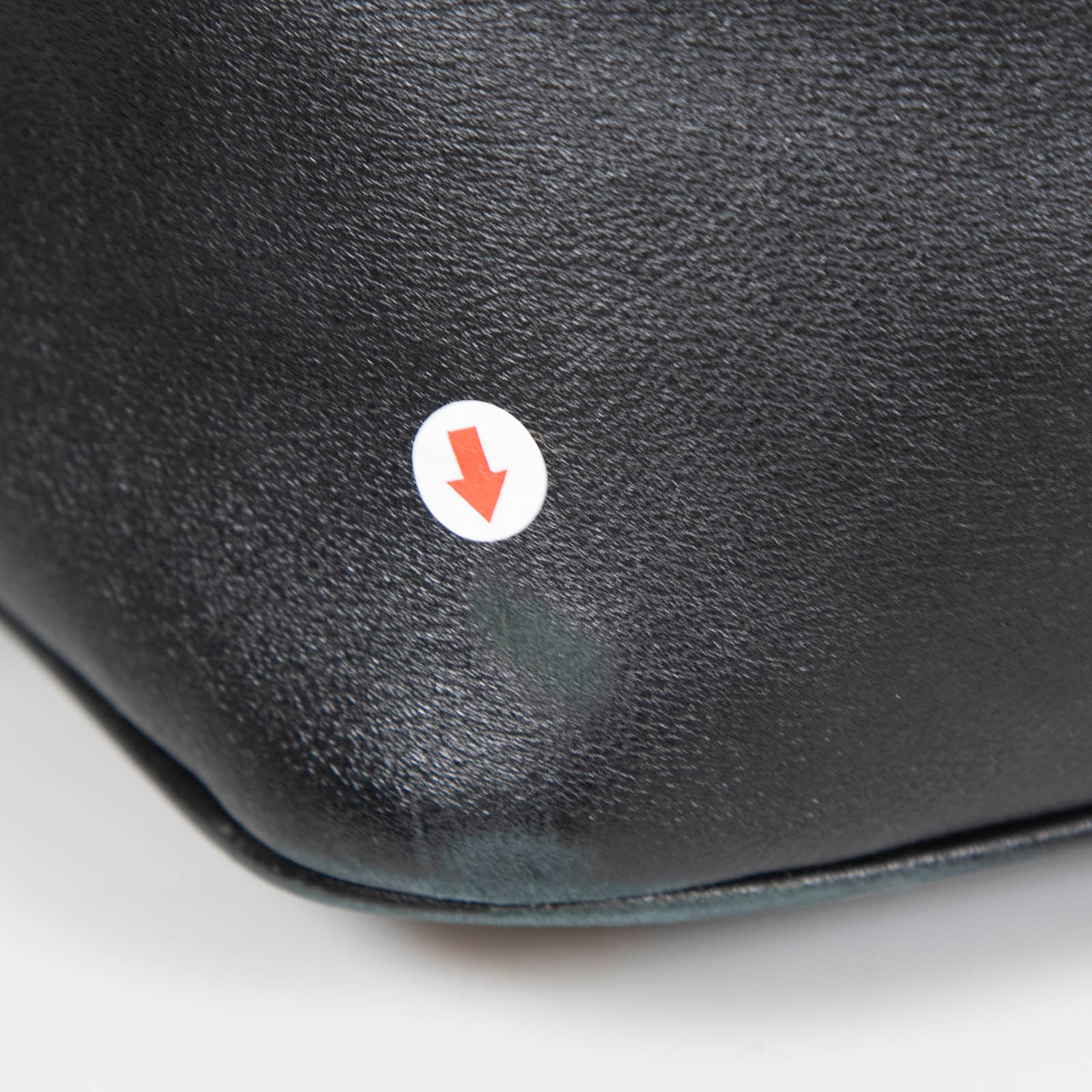 Saint Laurent Black Leather Emmanuelle Bucket Bag