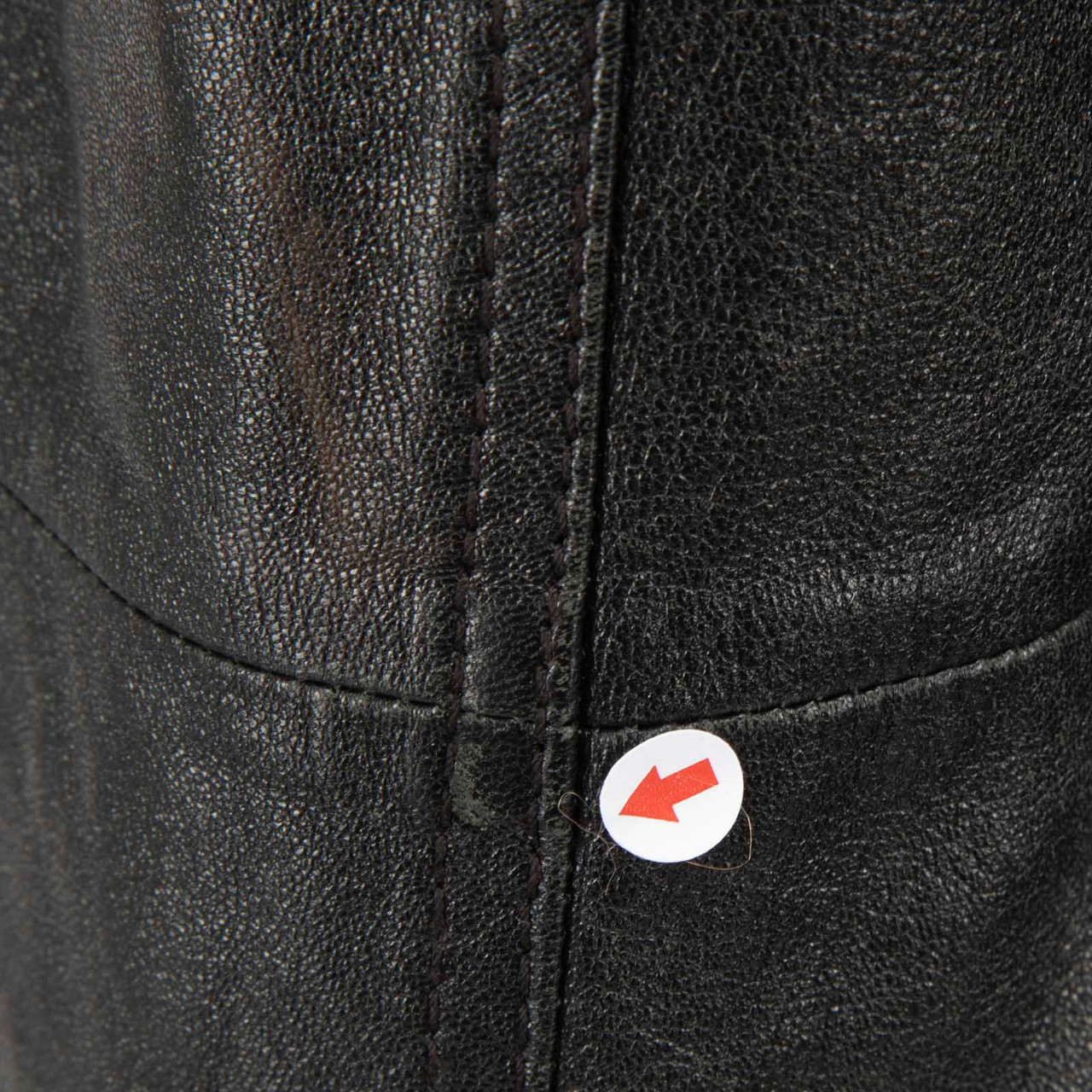 Dolce & Gabbana Black Leather Shirt Jacket