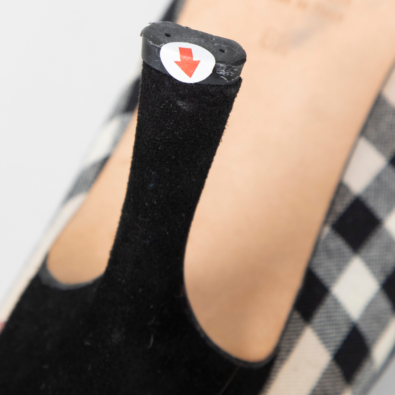 Burberry Beige Nova Check Pointed Pumps