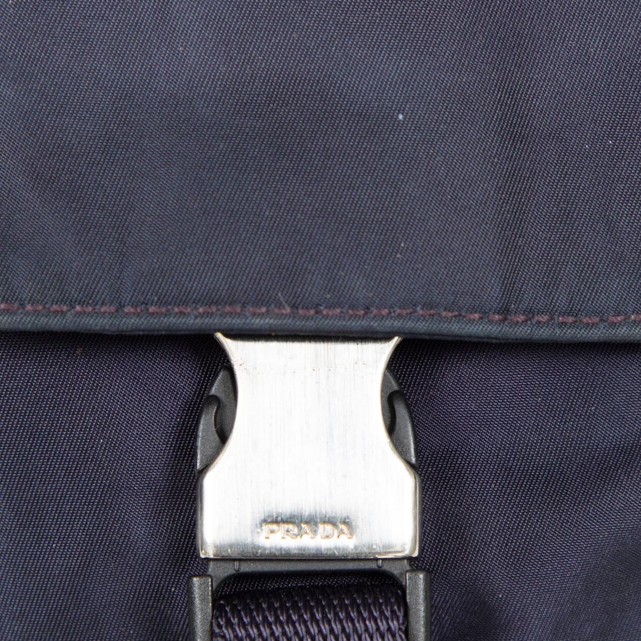 Prada Navy Nylon Convertible Bag