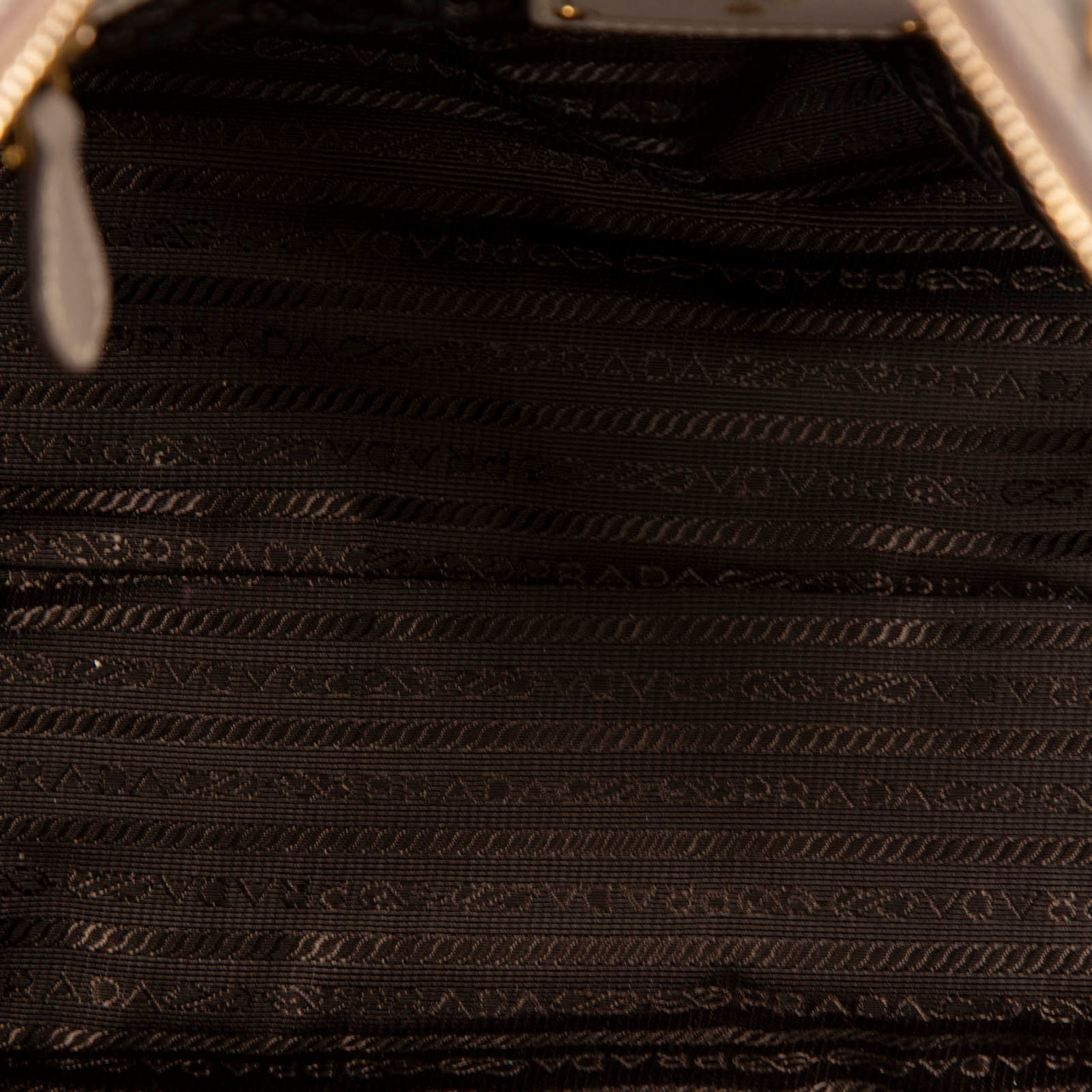 Prada Grey Leather Vitello Daino Bag