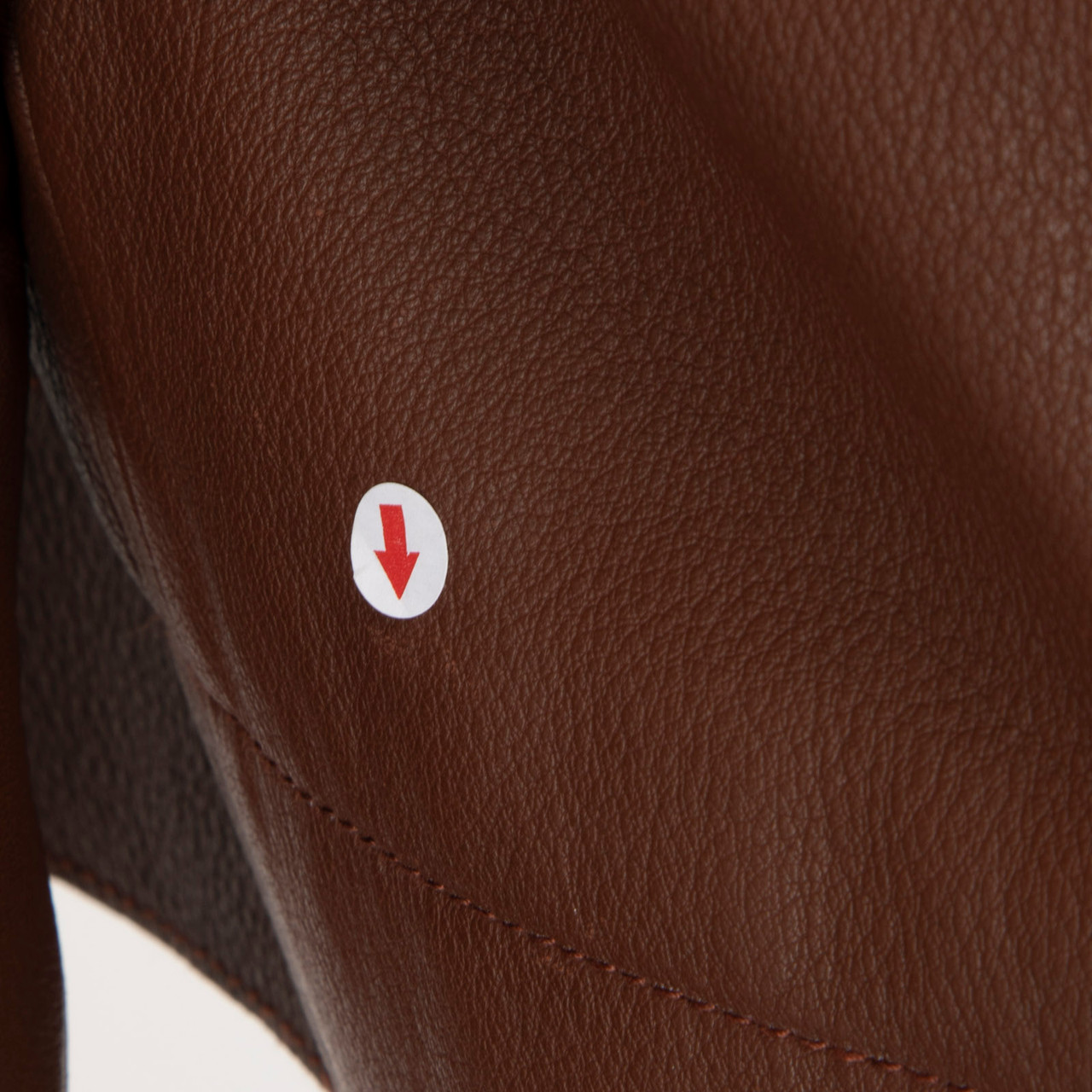 Sportmax Brown Lamb Leather Bomber Jacket