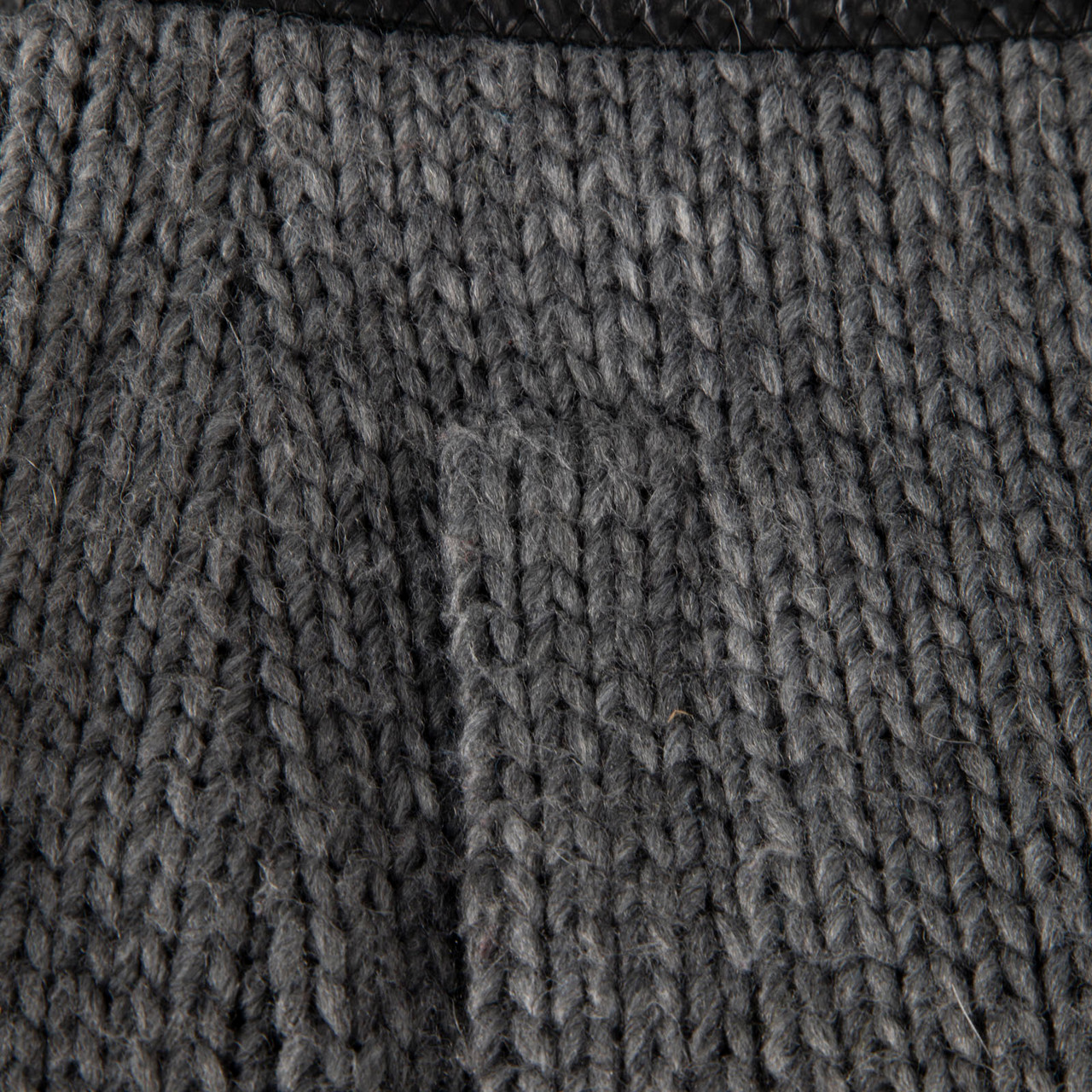 Jean Paul Gaultier Grey Knee Length Knitted Skirt