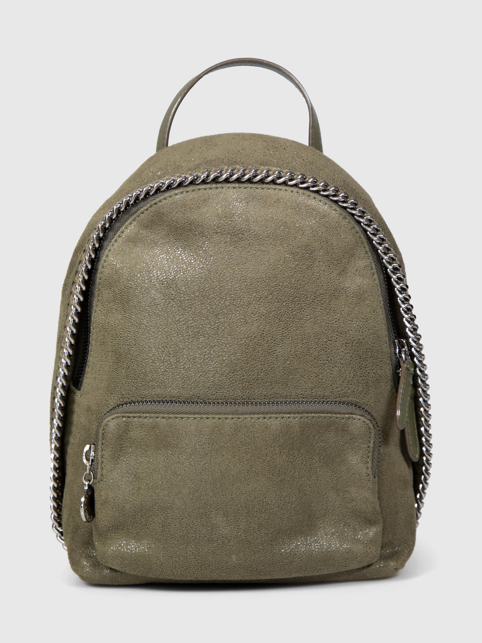 Stella McCartney Green Falabella Mini Backpack