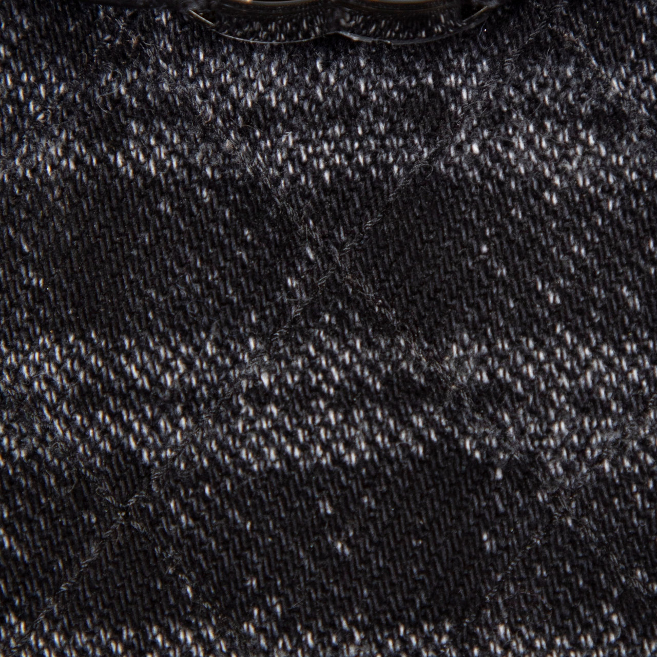 Chanel Grey Tweed Quilted Micro Kelly